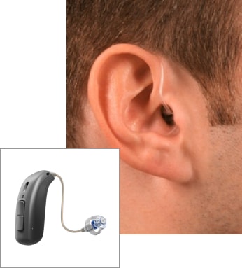 receiver in the ear hearing aid 